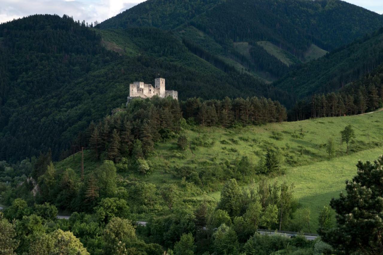 Pizzeria Alzbetka Hotel Strecno Екстериор снимка